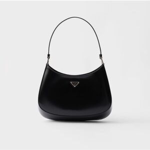 TODAY SALE ONLY!! PRADA CLEO Black Leather Shoulder Bag